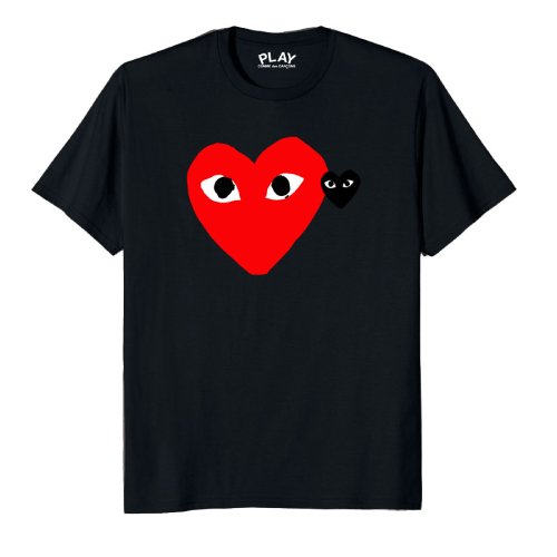 PLAY Comme des Garcons “2 hearts” T-shirt